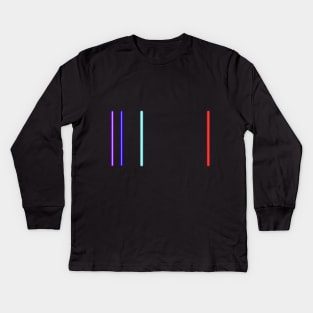 Hydrogen Emission Spectrum Kids Long Sleeve T-Shirt